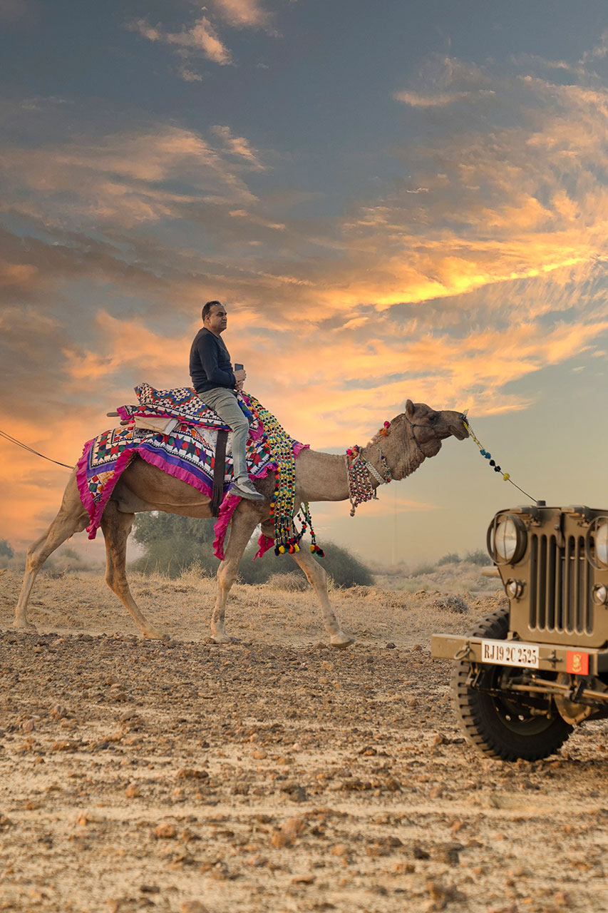 Camel Safari in Jaisalmer